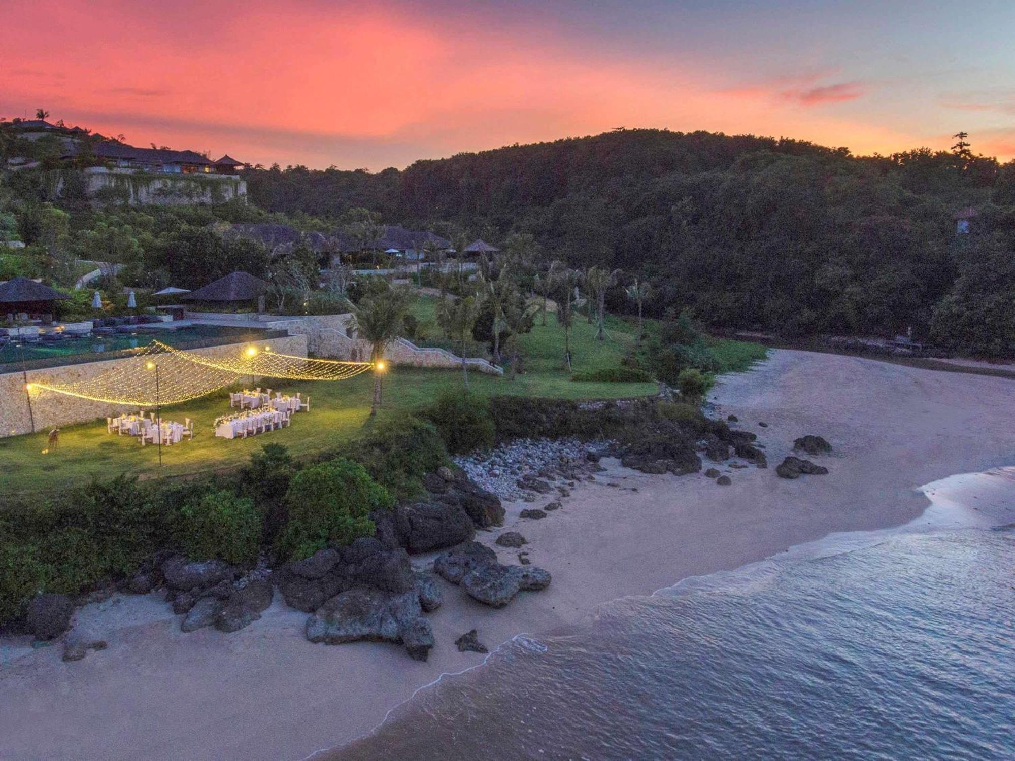 Raffles Bali Hotell Jimbaran Exteriör bild